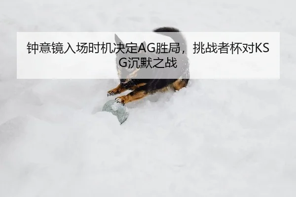 钟意镜入场时机决定AG胜局，挑战者杯对KSG沉默之战